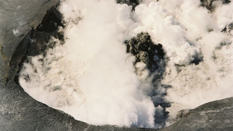 Real-time monitoring, satellite data, gas sensors and automated detection systems alert today's scientists to building activity on Ruapehu.