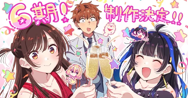 Rent-A-Girlfriend Anime Gets 6th Season - News