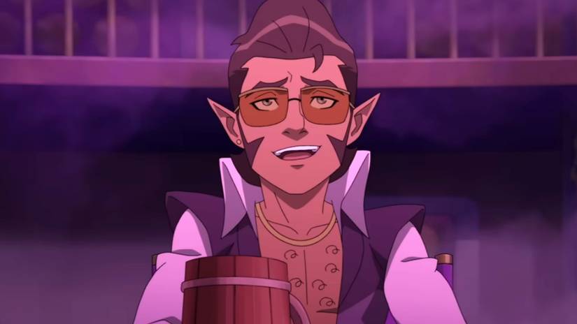 Scanlan in Legend of Vox Machina season 4