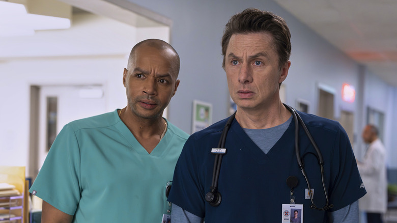Turk and J.D. in Scrubs Season 10