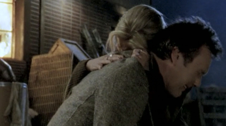 Giles and Buffy in Buffy the Vampire Slayer