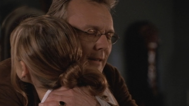 Buffy and Giles in Buffy the Vampire Slayer
