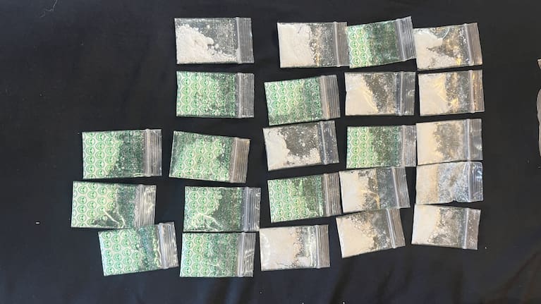 Several baggies of cocaine were seized as part of the operation.