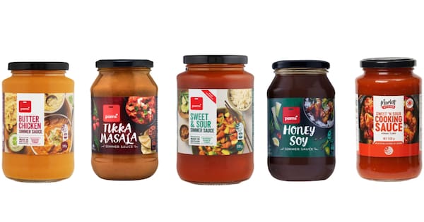 Multiple Pams cooking sauces among recall over damaged glass jars