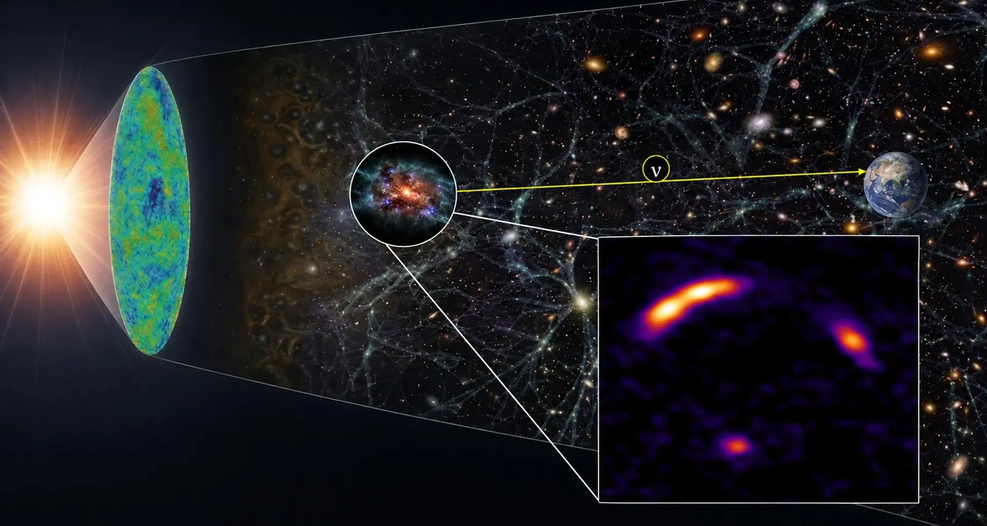 Scientists expected a black hole but found a neutrino factory powered by stars
