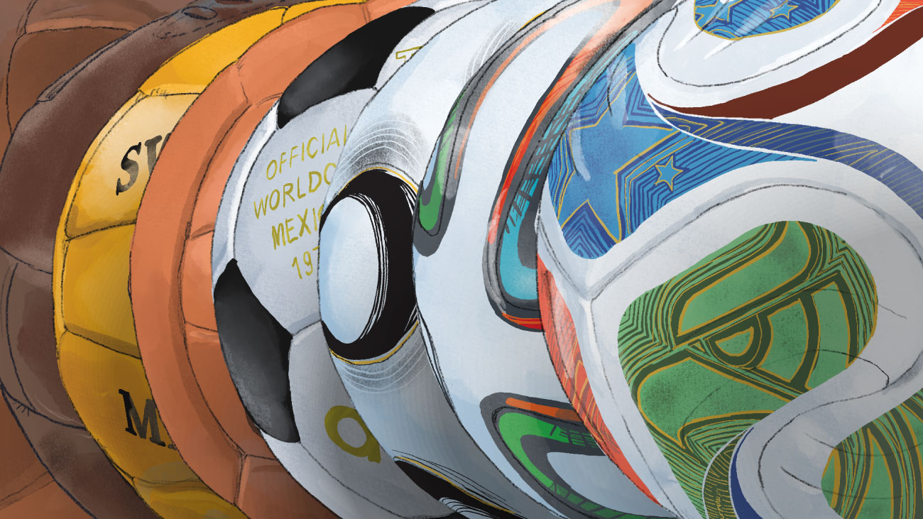 How the World Cup ball has evolved