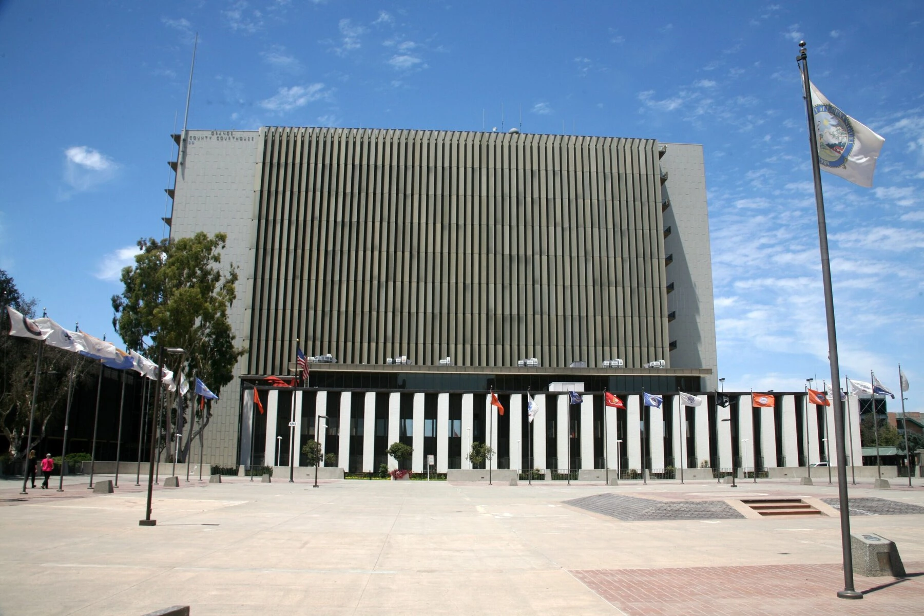 The Orange County Courthouse in Santa Ana, California.