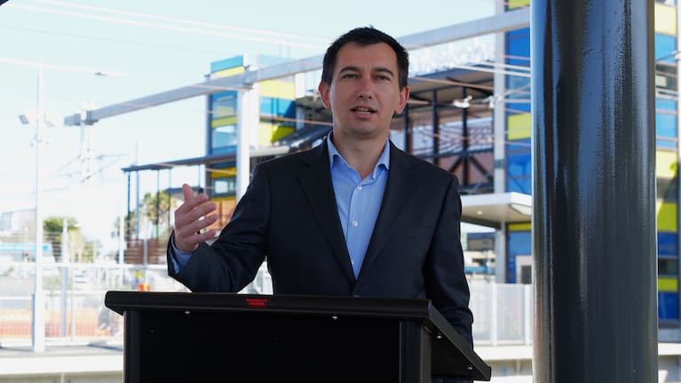 Simeon Brown in Pukekohe in August 2024 (file image).
