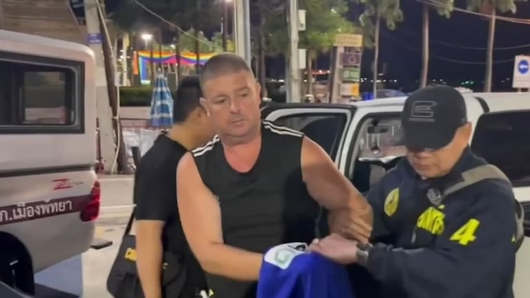 Simon Peter Carman, 45, was arrested in Bangkok.