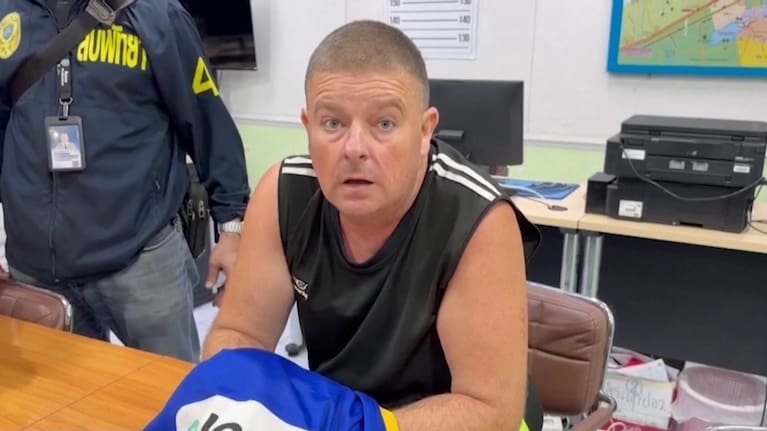 Simon Peter Carman was arrested at Suvarnabhumi Airport in Bangkok.