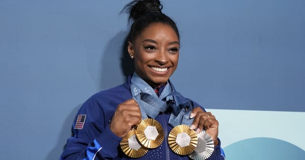 US gymnast Simone Biles reveals she 'almost died' in medical emergency