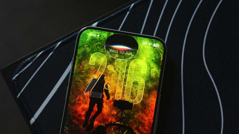 Siri AI on an iPhone running iOS 27