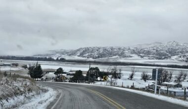 Part of SH3 closed after slip as snow hits South Island highways