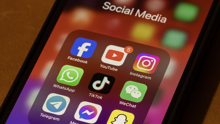 Social media apps.
