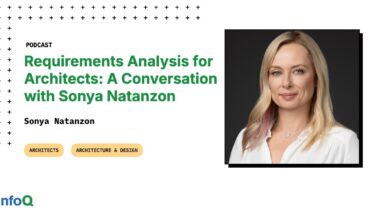 Requirements Analysis for Architects: A Conversation with Sonya Natanzon