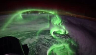 SpaceX Dragon shuttle captures 'ethereal' view of Southern Lights