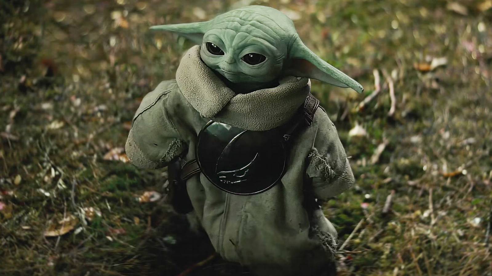 Grogu poses in Star Wars: The Mandalorian & Grogu