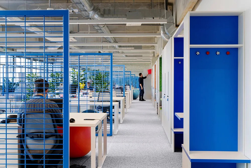 sports-themed meeting pods by studio c11 organize decathlon zagreb office interiors - 4
