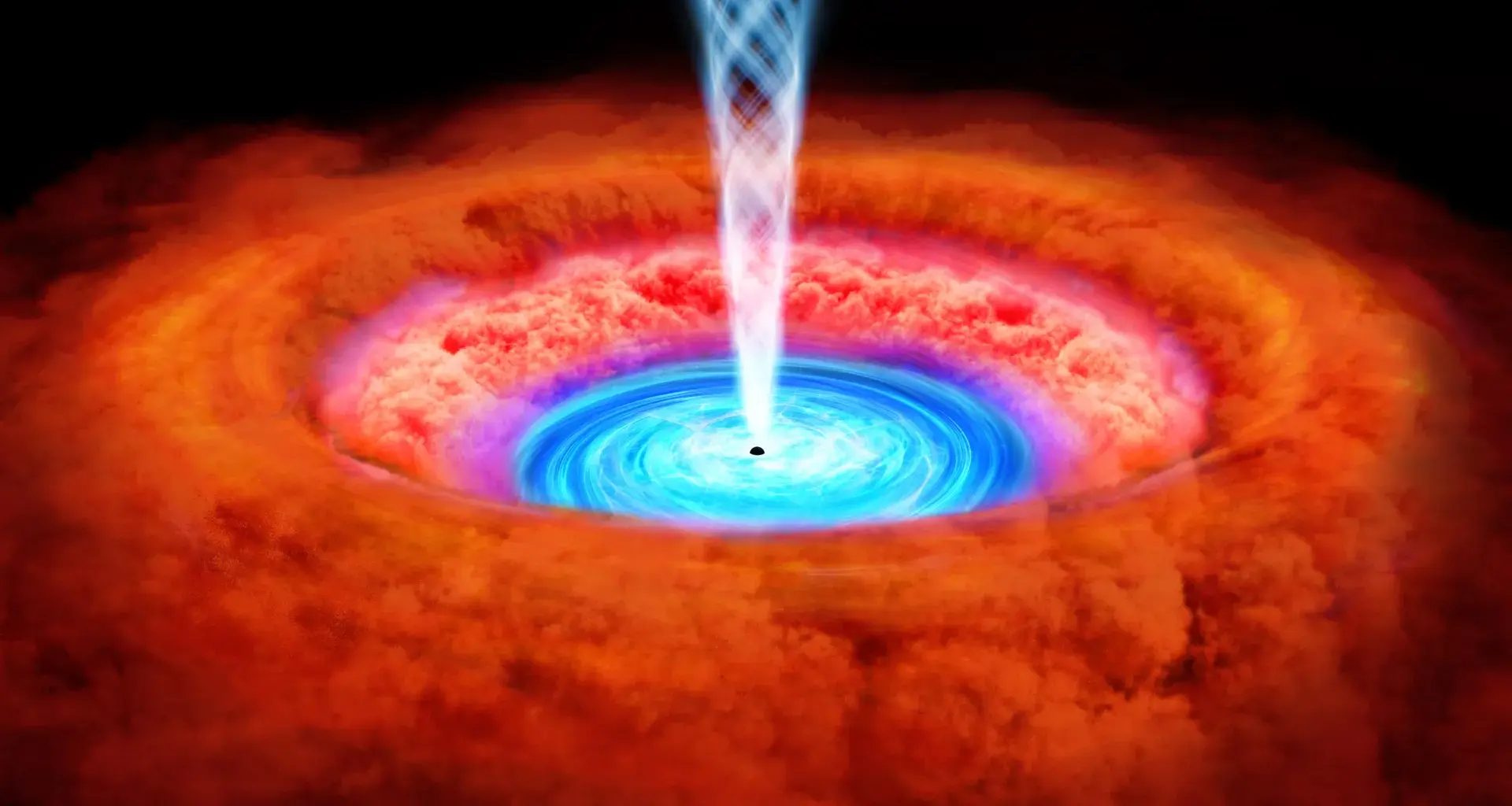 Black hole winds may be robbing giant galaxies of their future stars