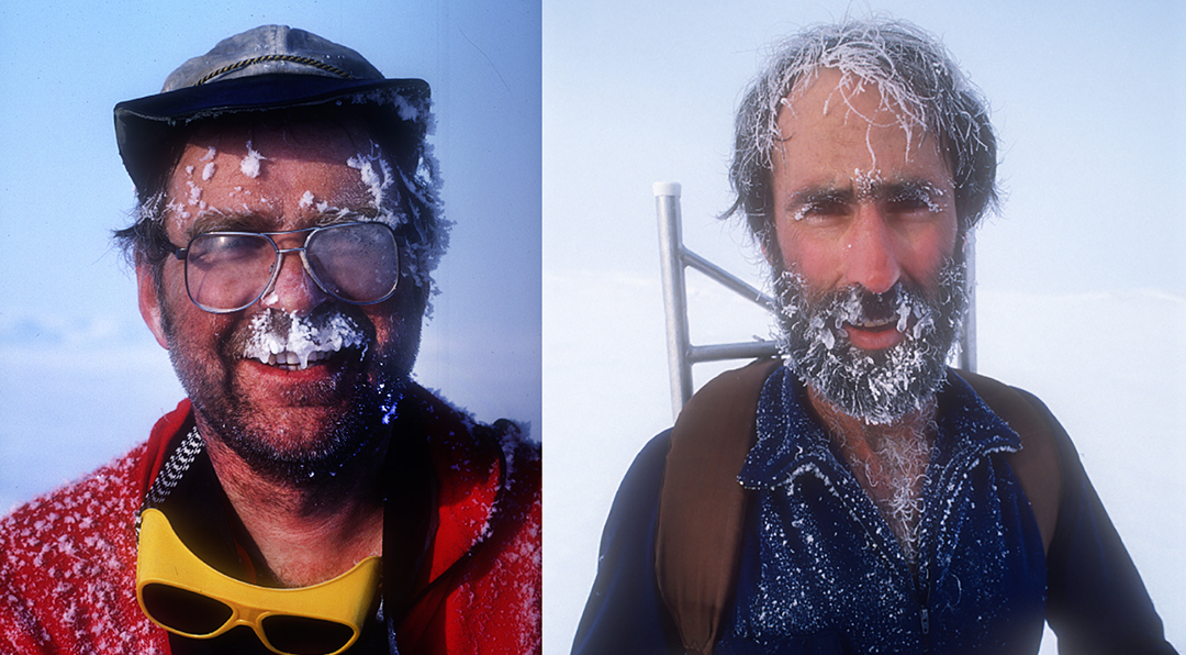 sweaty guys in arctic