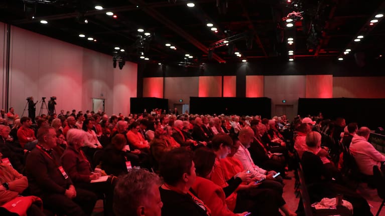The audience at the Labour Party's 2026 annual conference.