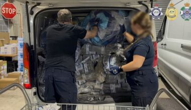 Australia's biggest bust: $997 million of cocaine under the floor