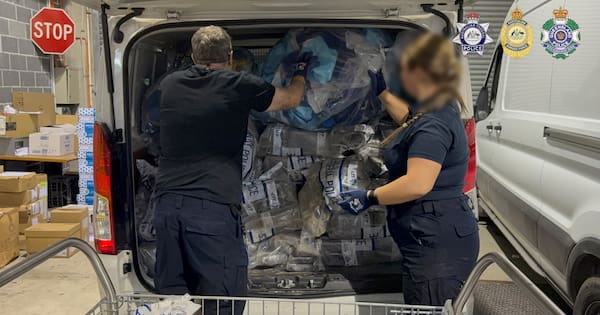 Australia's biggest bust: $997 million of cocaine under the floor