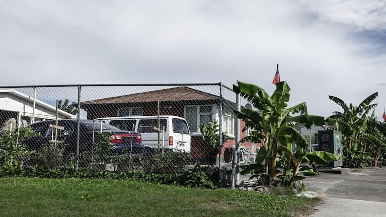 The Matamata family property where his 13 victims lived