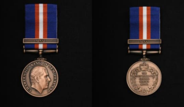 NZ Defence Force issues first medals with image of King Charles