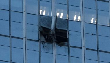 Small aircraft crashes into Beijing’s tallest building