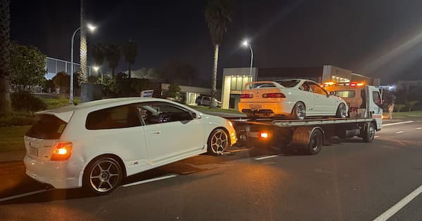 Boyracers have cars impounded after alleged Auckland street race