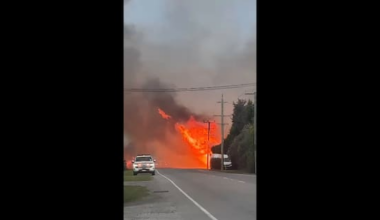 Fire crews battle eight wildfires across Canterbury
