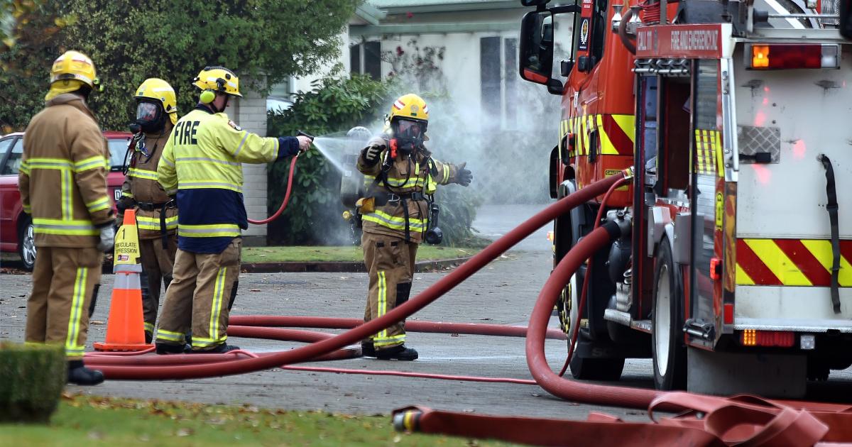 Crews arrive to find house fire ‘well-involved’
