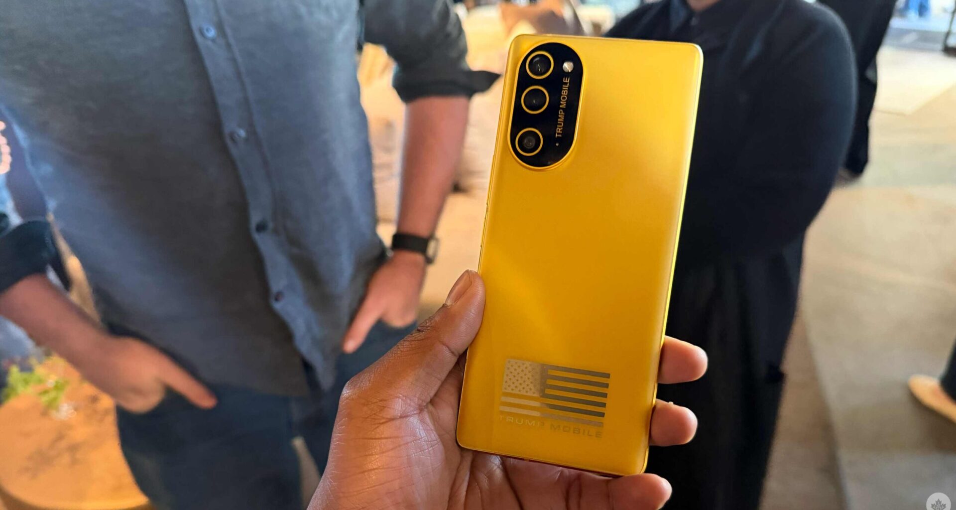 Trump Phone is a gold-painted HTC phone from two years ago