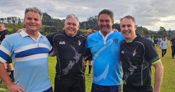 Mark Mitchell 'busted a couple of ribs' at charity rugby match