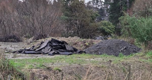 Twenty tonnes of construction waste illegally dumped in Wairarapa