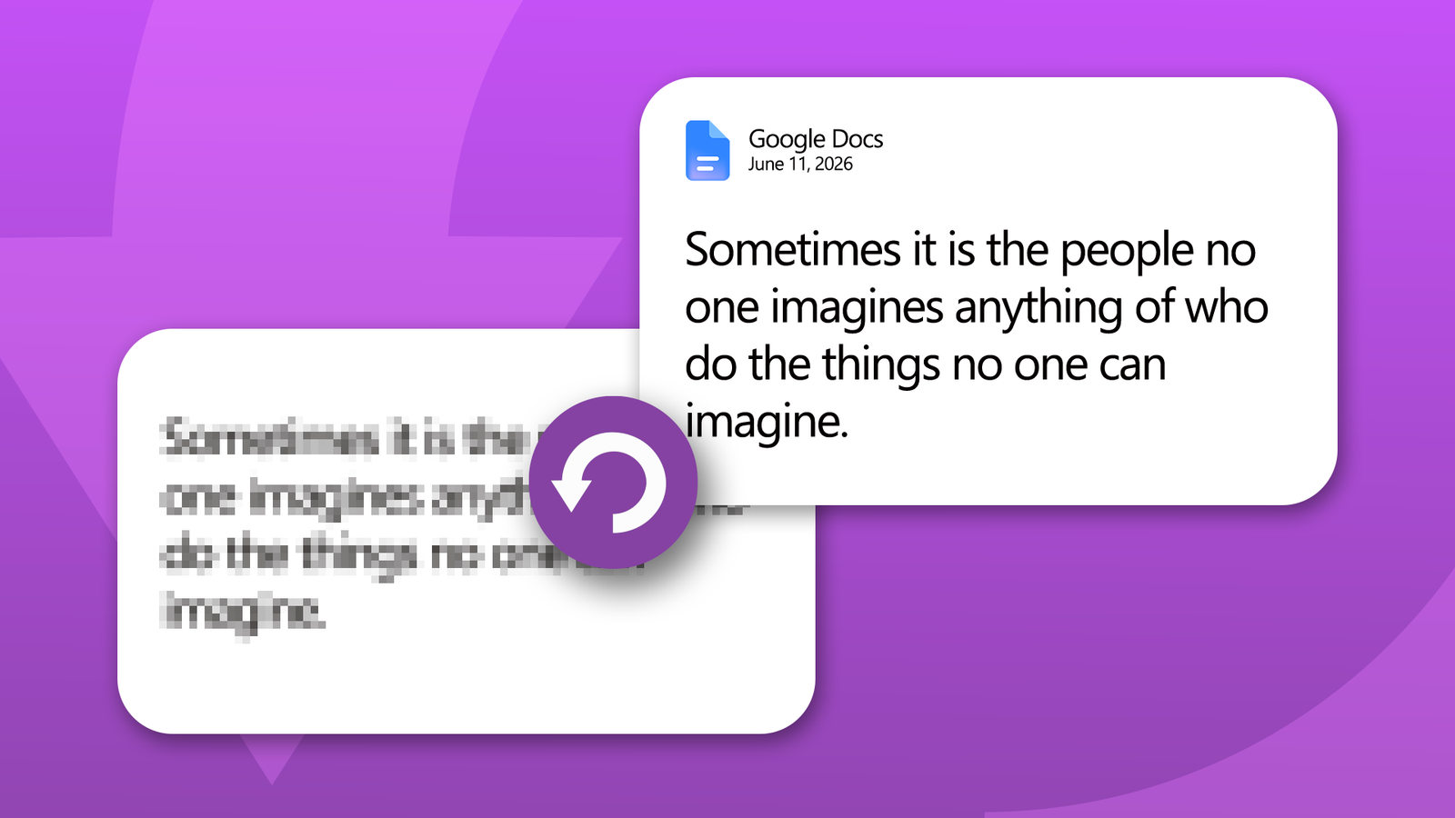 I never lose my work now, thanks to this brilliant app that saves my texts