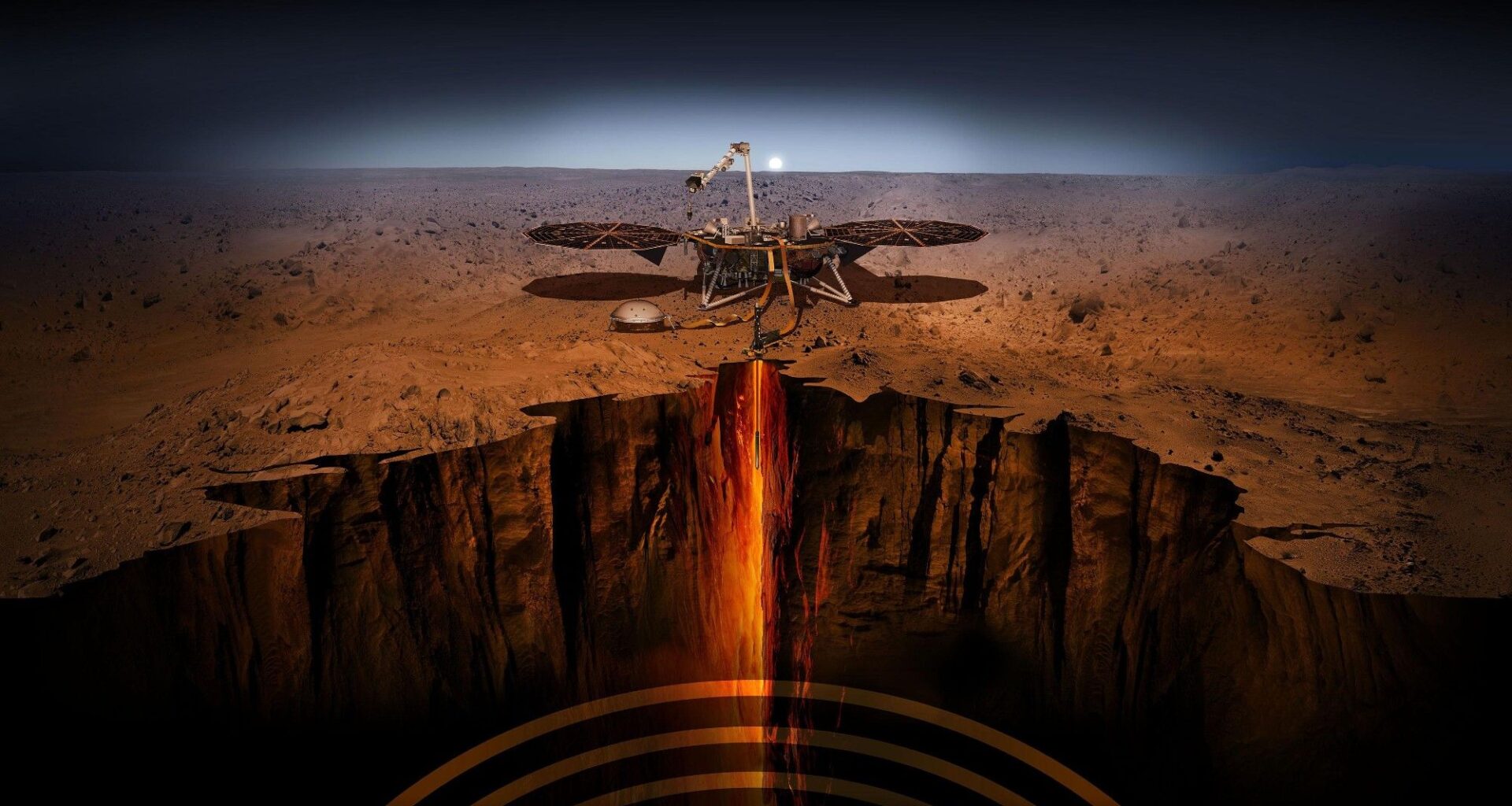 Mars may have once been filled with seas of magma that made the Red Planet habitable