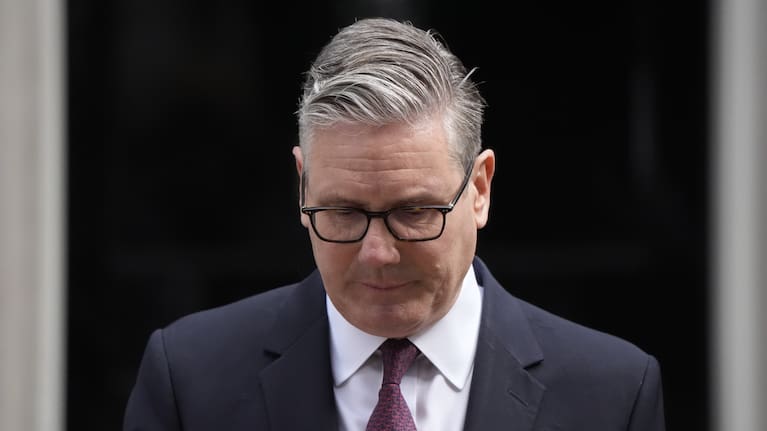 UK Prime Minister Sir Keir Starmer resigns.