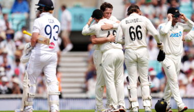 New Zealand hammer England by 253 runs at The Oval to set up series decider