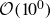 script upper O left parenthesis 10 Superscript 0 Baseline right parenthesis