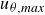 u Subscript theta comma italic max