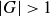 StartAbsoluteValue upper G EndAbsoluteValue greater than 1