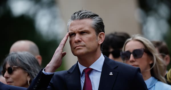 Hegseth invokes immigration and 'invasion' in D-Day speech in France