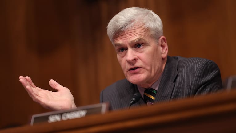 US Senator Bill Cassidy pictured in 2024. File photo.