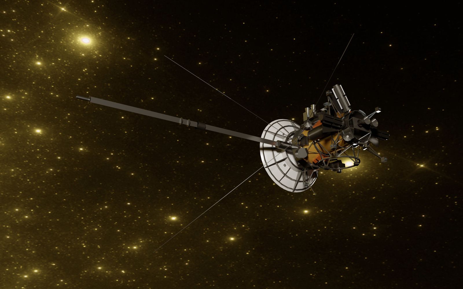 Whoever finds the Voyager Golden Record will know exactly how long it has been drifting, because the scientists who built it pressed a small sample of uranium into the cover — a built-in clock that keeps time for roughly a billion years.