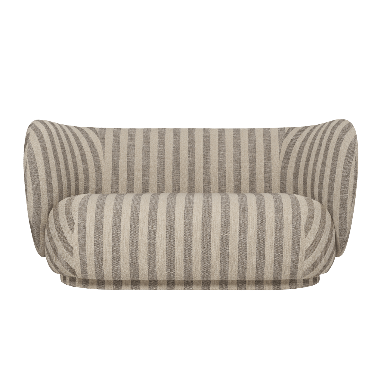 Rico Sofa 2-Seater - Louisiana - Sand/off-White