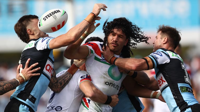 Dallin Watene-Zelezniak against the Cronulla Sharks