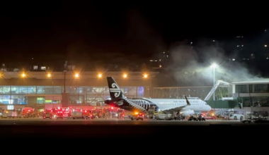 Possible flow-on disruptions after fire at Wellington Airport
