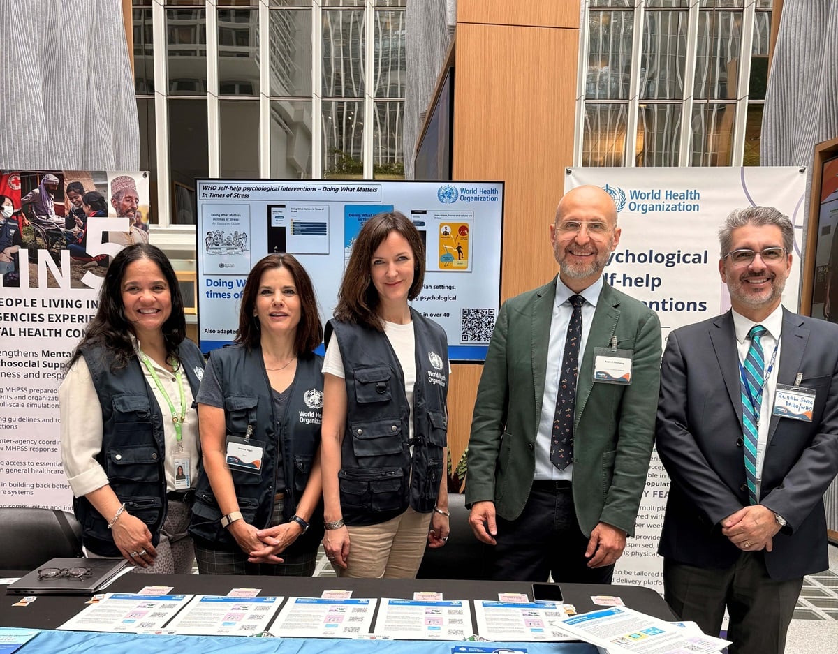 WHO Step-by-Step programme recognized as a promising innovation for mental health in humanitarian settings